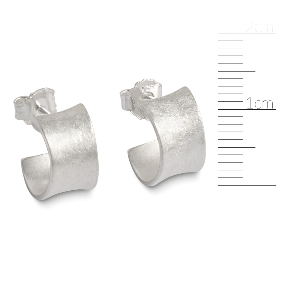 PUR Ohrstecker Creole, 10x13 mm