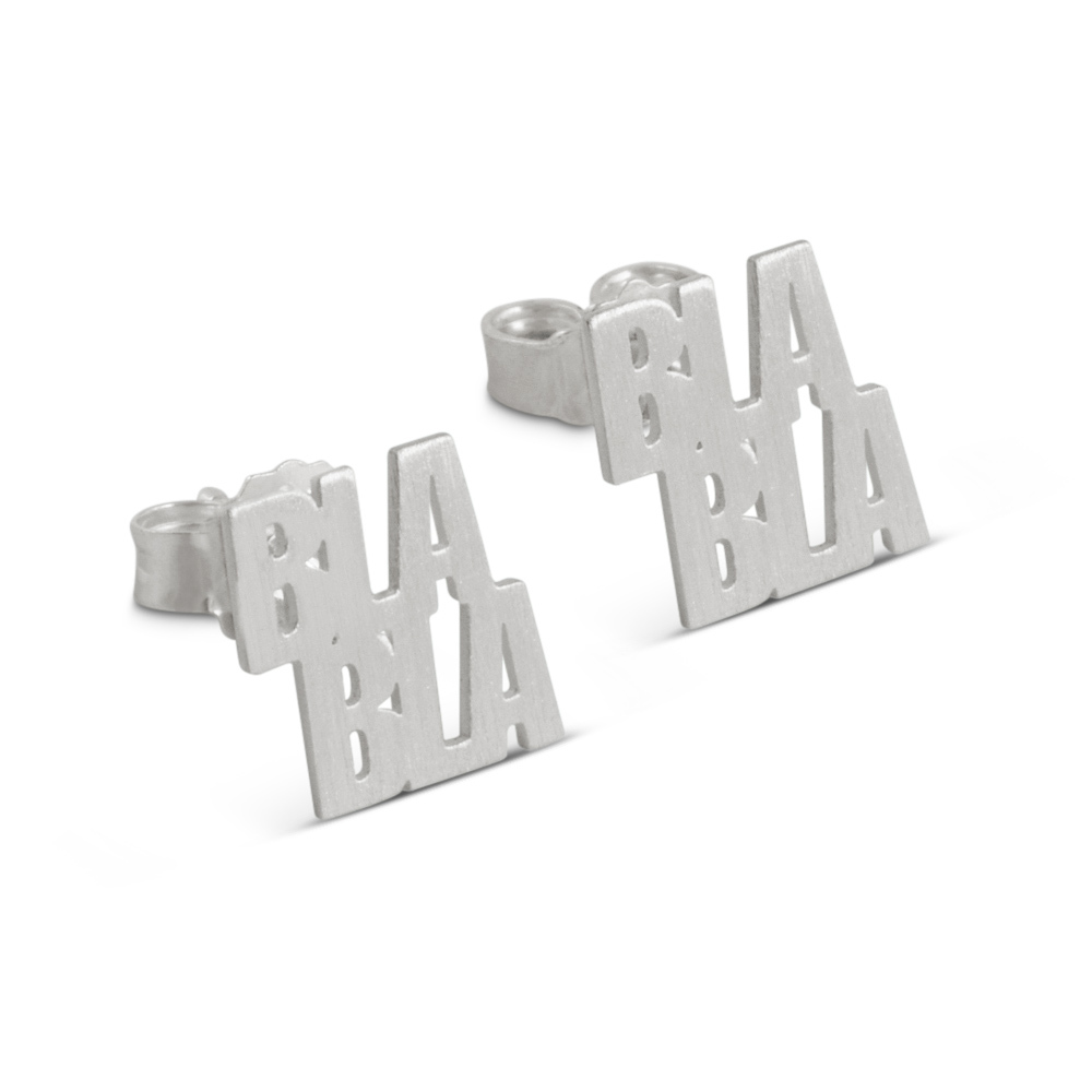 BLA BLA, Ohrstecker 9x10 mm